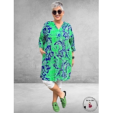 Vincenzo Allocca Tuniek-Jurk Groen-Kobalt